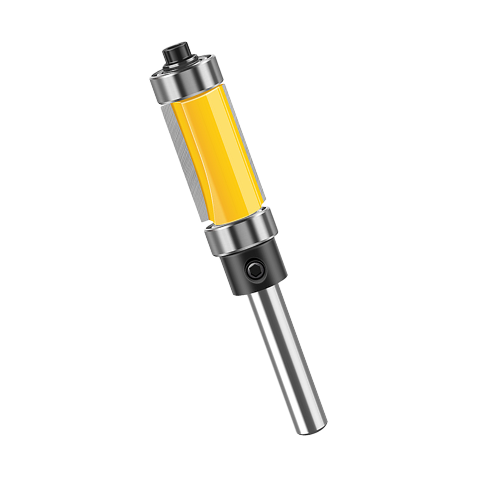 Top and Bottom Bearing Double Edged Trimming Router Bit Strength Carbon ...