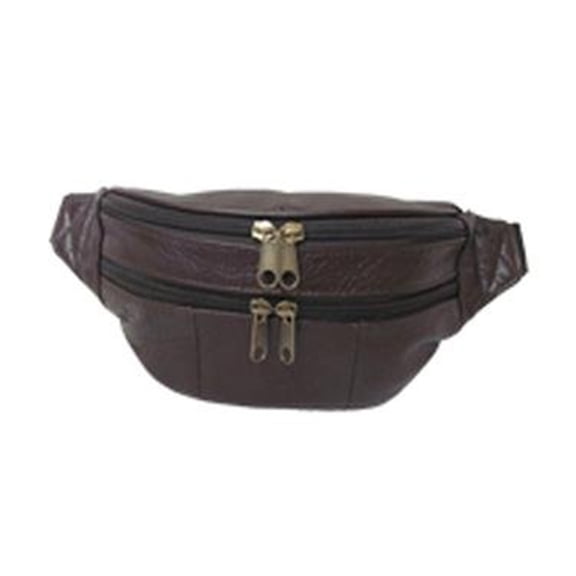 Top-grain Cowhide Leather Belted Waist Pack