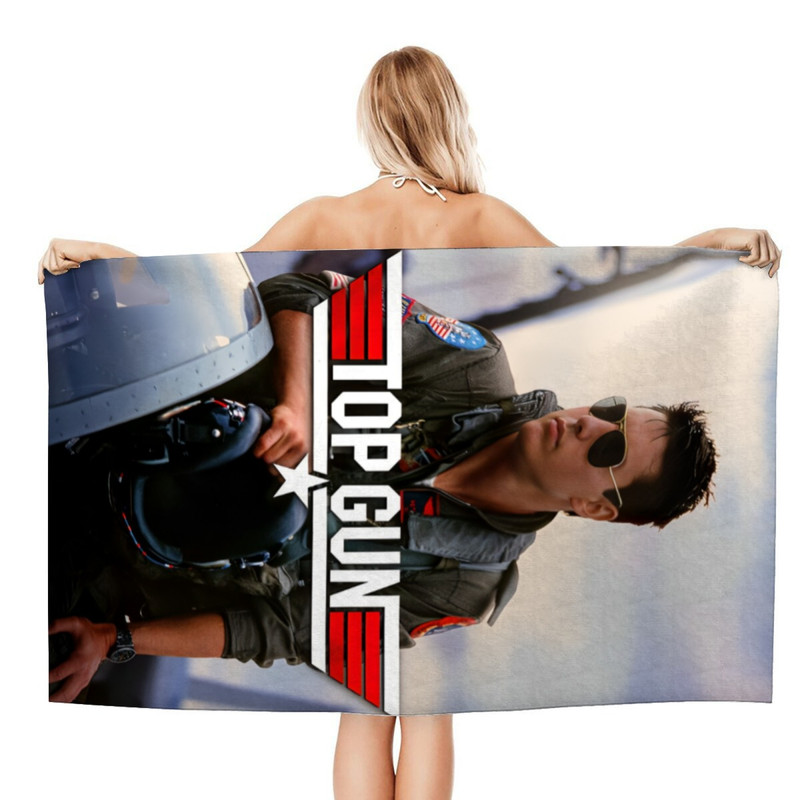 Top gun Beach Quick Drying Towel，"QuickDry, SandFree, Lightweight