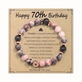 thumbnail image 1 of Top-keivon Cross Beaded Bracelets for Women, Inspirational Natural Heart Religious Bracelets for Women, Birthday Christian Gifts for Women on Thanksgiving Christmas Gifts, 1 of 87