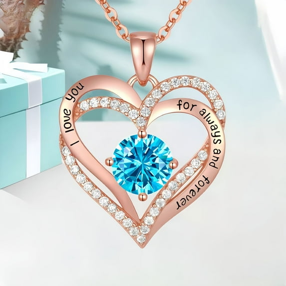 Top-keivon Preserved Real Rose with I love you Birthday Necklace 100 Languages, Gifts for Girlfriend, Women, Mom, Wife, Gifts Idea on Christmas, Valentine's Day, Mother's Day, Birthday, Anniversary