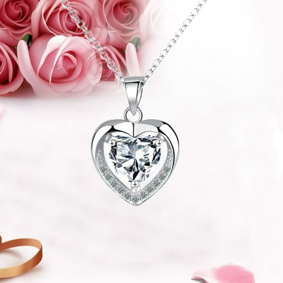 Top-keivon Preserved Real Rose with Necklace, Birthday/Christmas Gifts for Women,for Mom/Grandma/Wife/Girlfriend,Christmas Day/Mother's Day/Valentine's Day
