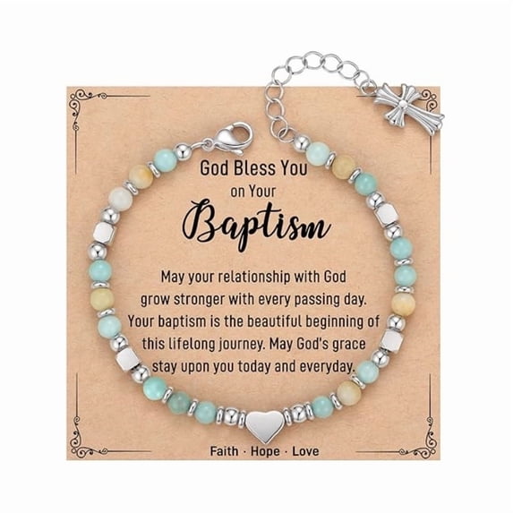 Top-keivon Religious Cross Bracelet for Women, Christian Gifts for Daughter Granddaughter Sister in Christ Friend Niece on Birthday Christmas Easter Valentines Day Graduation