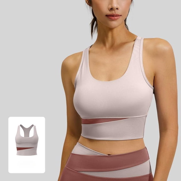 Top-kevin Active Women's UltraLuxe Built-in Bra Tank Top, Athleisure