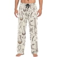 thumbnail image 1 of Top-kevin Biology Experiment Pajama Pants for Men Comfort Sleep Lounge Bottoms Straight-fit with Pockets S-XXL, 1 of 6
