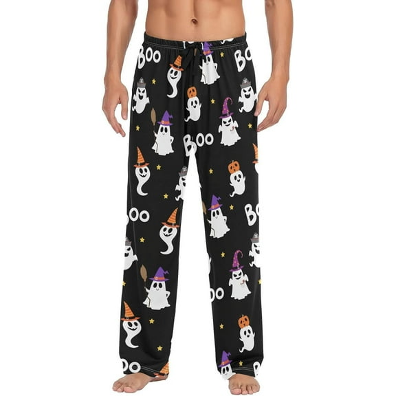 Top-kevin Boo Boo Pajama Pants Men's Pajama Bottoms Lounge Sleepwear PJs Casual Sleep Pants