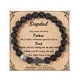 thumbnail image 1 of Top-kevin Christian Gifts For Men Moonstone Cross Bracelet, Birthday Christmas Valentines Day Inspirational Gifts for Him Son Grandson Moonstone Volcanic Rock Cross Bracelets, 1 of 13