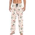 thumbnail image 1 of Top-kevin Christmas Alien Men's Cotton Pajama Pants Soft Comfy Sleep & Lounge Pants Pjs Bottoms with Pockets, 1 of 13