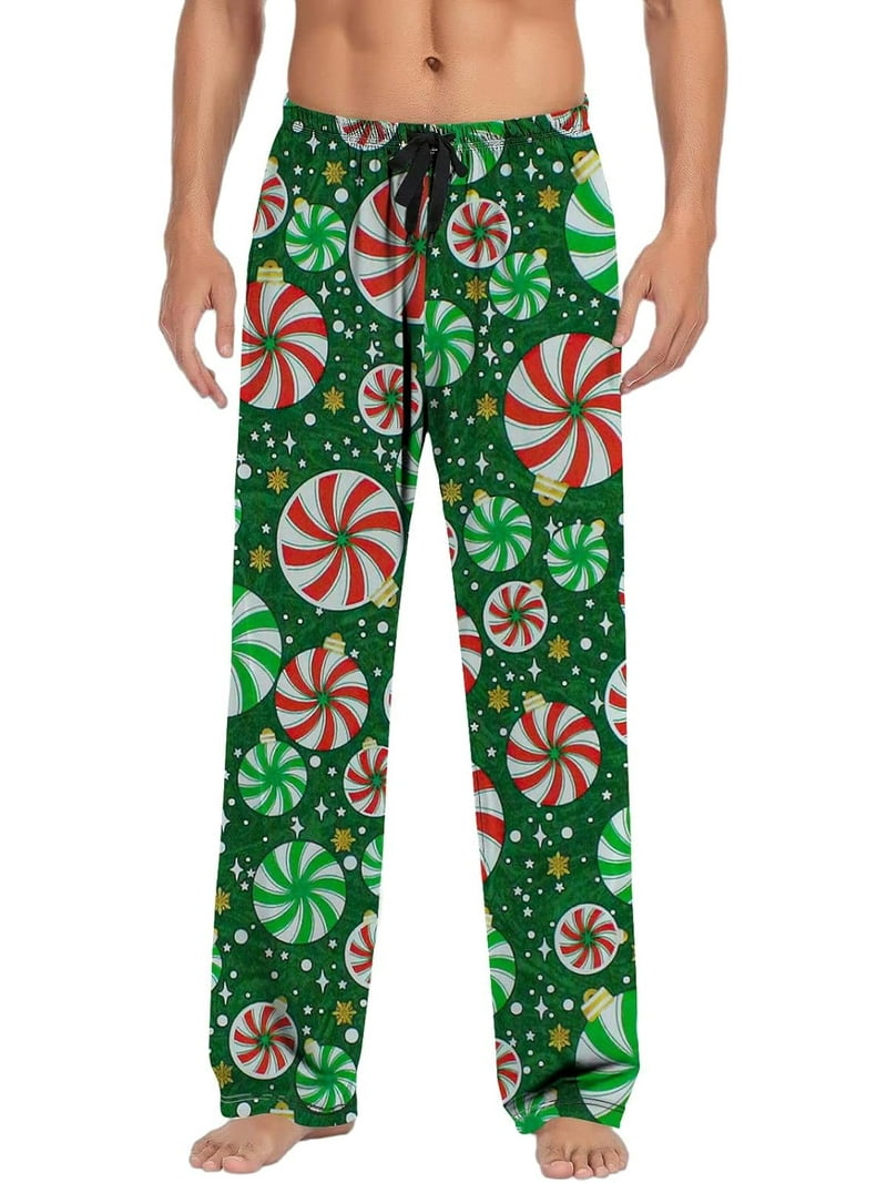 Top-kevin Christmas Pajama Pants for Men Personalized Funny Long