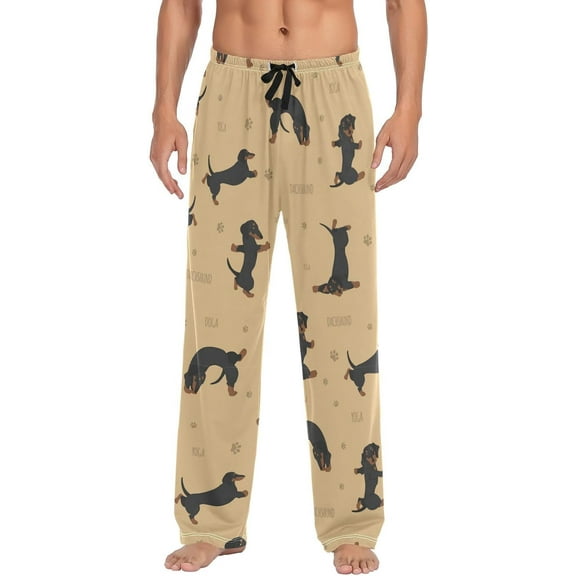 Top-kevin Christmas Snowflakes Gnome Pajama Pants Winter Light Men's Pajama Bottoms Lounge Sleepwear PJs Sleep Pants