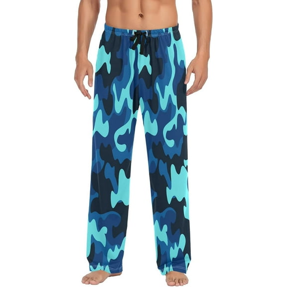 Top-kevin Christmas Snowflakes Pajama Pants White Black Texture Lounge Sleepwear PJs Men's Pajama Bottoms Lightweight Sleep Pants S