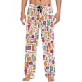 thumbnail image 1 of Top-kevin Colorful Violin Drum Pajama Pants for Men Comfort Sleep Lounge Bottoms Straight-fit with Pockets S-XXL, 1 of 7
