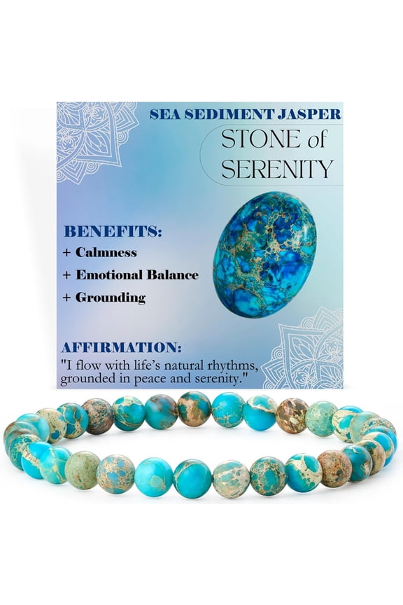 Crystal Beaded Bracelets for Women 6mm Clear Quartz Bead Handmade Gemstone Stretch Elastic Bracelet Natural Stone Crystal Healing Reiki Spiritual Jewelry Gifts