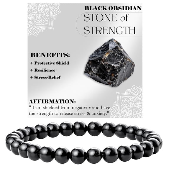 Top-kevin Crystal Beaded Bracelets for Women 6mm Clear Quartz Bead Handmade Gemstone Stretch Elastic Bracelet Natural Stone Crystal Healing Reiki Spiritual Jewelry Gifts