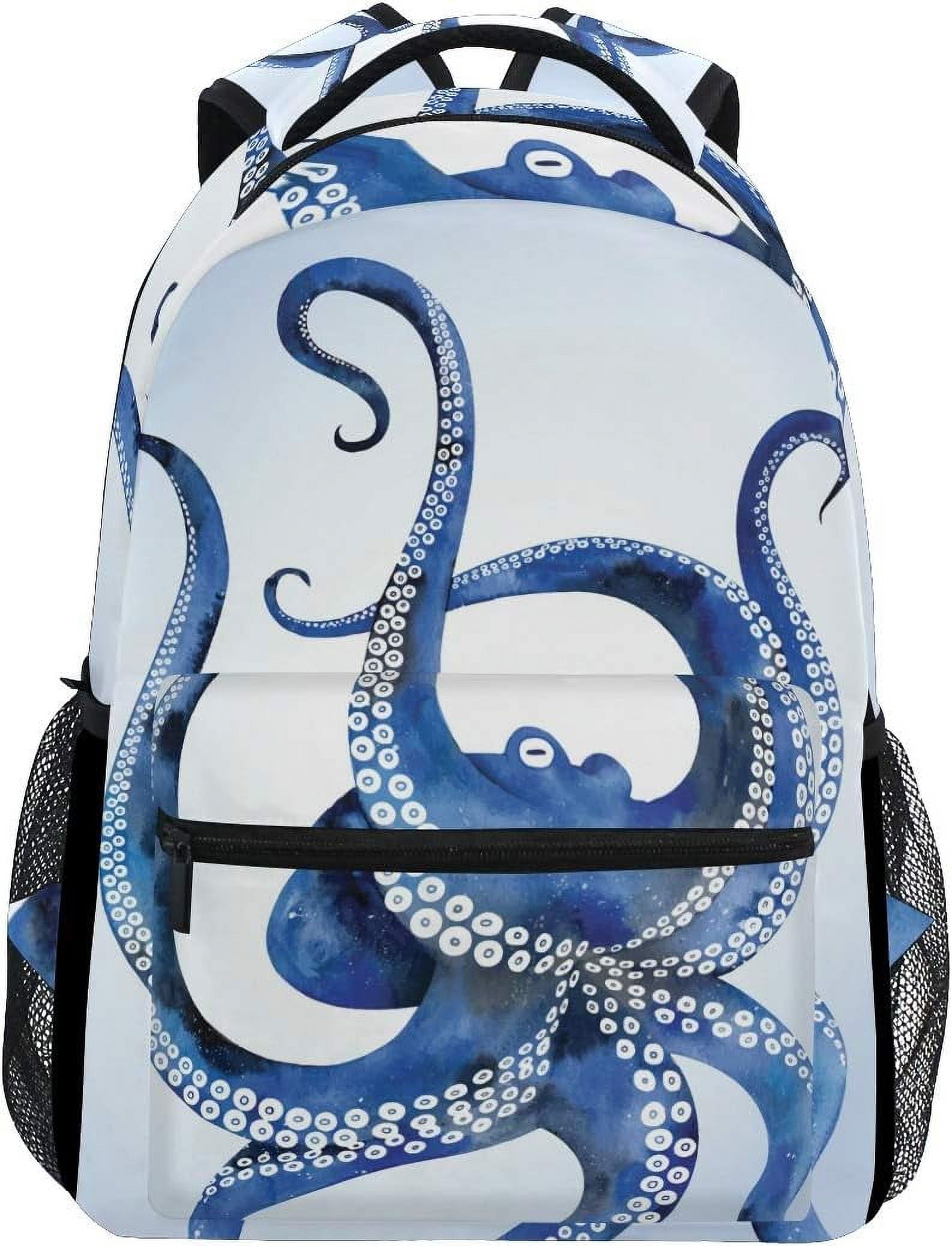 ALAZA Cute Fox Print Laptop Backpack - 24L Capacity, Fits 15.6" Laptop, Multiple Pockets, Stands Upright