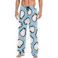thumbnail image 1 of Top-kevin Cute Penguin Pajama Pants Men's Pajama Bottoms Lounge Sleepwear PJs Casual Sleep Pants, 1 of 11