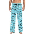 thumbnail image 1 of Top-kevin Funny Dolphin Pajama Pants Men's Lounge Pants Straight-Fit Men Pajama Bottoms, 1 of 7