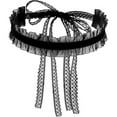 thumbnail image 1 of Top-kevin Gothic Lace Victorian Choker, White Black Choker for Women, Goth Necklace, Vintage Necklace, Christmas Jewelry Gift For Women, 1 of 9