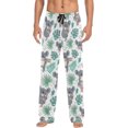 thumbnail image 1 of Top-kevin Gras Floral Pajama Pants Men's Pajama Bottoms Lounge Sleepwear PJs Casual Sleep Pants S, 1 of 11