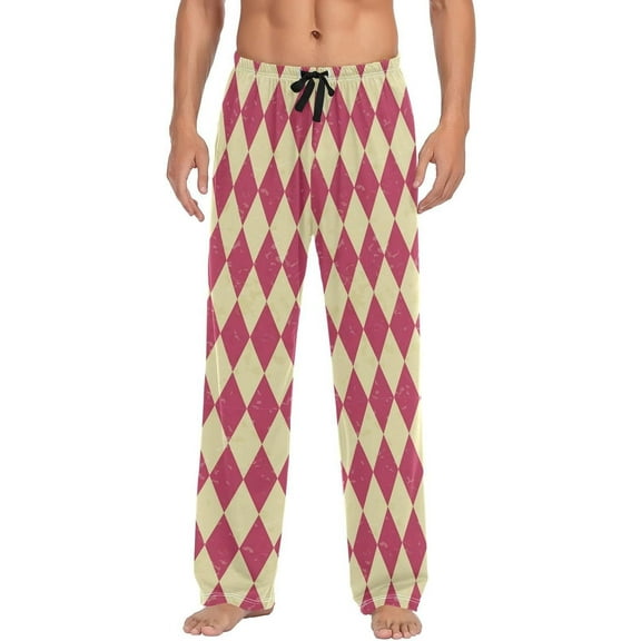 Top-kevin Grey Cute Donkey Pajama Pants Farm Men's Pajama Bottoms Lounge Sleepwear PJs Sleep Pants