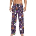 thumbnail image 1 of Top-kevin Halloween Pumpkin Pajama Pants Men's Pajama Bottoms Lounge Sleepwear PJs Casual Sleep Pants, 1 of 11