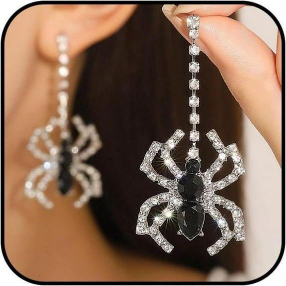 Top-kevin Halloween Skeleton Earrings for Women Skull Earrings Gothic Removable Bone Earring Fun Skeleton Costume Spooky Earring Halloween Costumes 2025