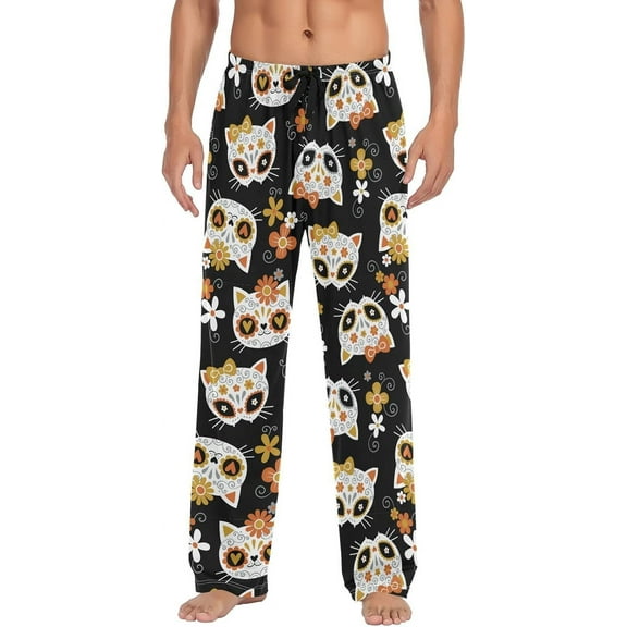 Top-kevin Mardi Gras Pajama Pants Plaid Men's Pajama Bottoms Lounge Sleepwear PJs Sleep Pants