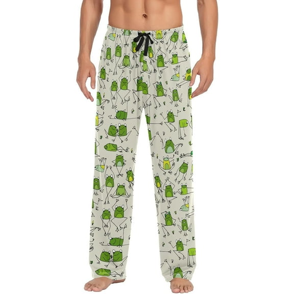 Top-kevin Men's Pajama Pants Soft Comfy Sleep Lounge Pants Pjs Bottoms with Pockets