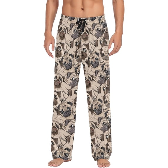 Top-kevin Men's Pajama Pants Truck Car Construction Machines Lounge Pants Super Soft Pajama Bottoms with Pockets