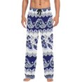 thumbnail image 1 of Top-kevin Mens Pajama Pants Ghosts Halloween Boo Lounge Pajama Bottoms with Pockets, 1 of 13