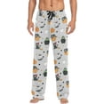 thumbnail image 1 of Top-kevin Mens Pajama Pants Ghosts Halloween Boo Lounge Pajama Bottoms with Pockets, 1 of 13