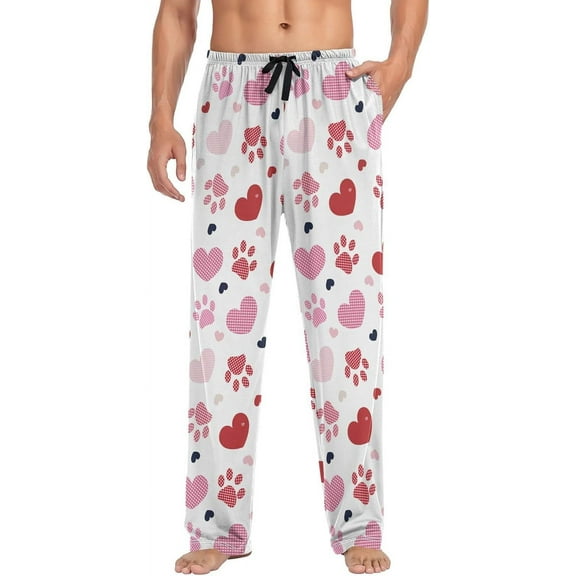 Top-kevin Mens Pajama Pants Pajama Bottoms Sleep Pants Separate Lounge PJ Pants