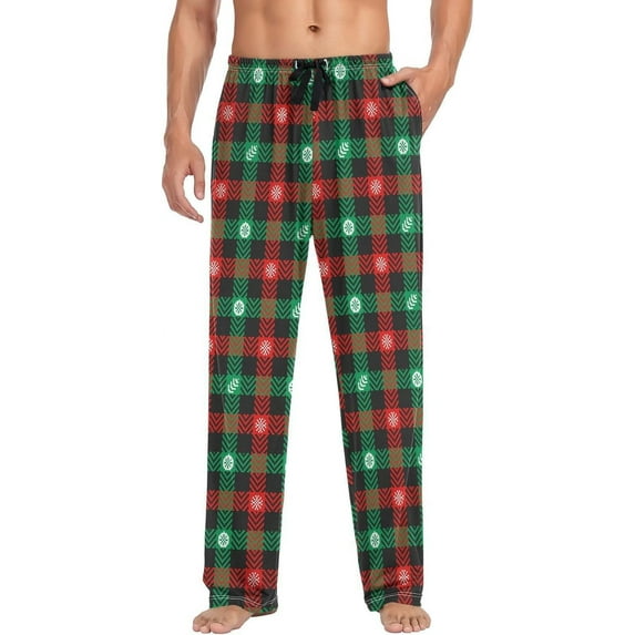 Top-kevin Mens Pajama Pants Pajama Bottoms Sleep Pants Separate Lounge PJ Pants