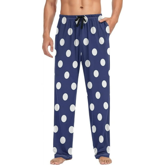 Top-kevin Mens Pajama Pants Soft Pajama Bottoms Stripes Lounge PJS Sleep Pants