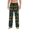 thumbnail image 1 of Top-kevin Multi- Dinosaur Pajama Pants for Men PJs Bottoms Sleepwear Lounge Pants with Pockets, 1 of 13