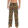 thumbnail image 1 of Top-kevin Multi- Food Pajama Pants for Men PJs Bottoms Sleepwear Lounge Pants with Pockets, 1 of 13