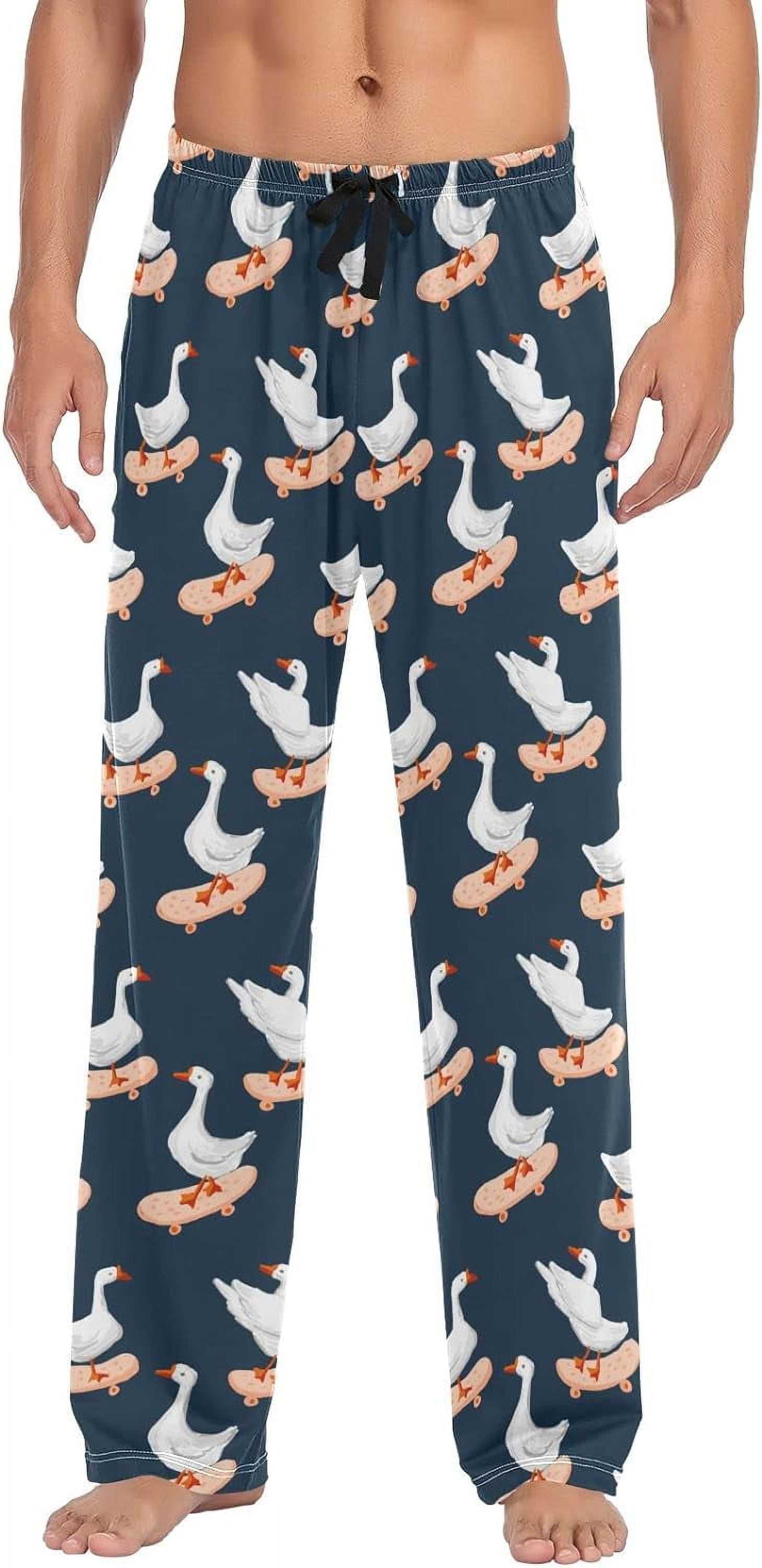 Multi Geese Top-kevin Multi- Geese Men's Pajama Pants Sleepwear Lounge Pajama ...