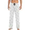 thumbnail image 1 of Top-kevin Multi- Medium Poodle Pajama Pants for Men PJs Bottoms Sleepwear Lounge Pants with Pockets, 1 of 13