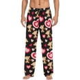 thumbnail image 1 of Top-kevin Multi- Valentines Monkey Men's Pajama Pants Pjs Bottoms with Pockets Sleep Lounge Pants for Men, 1 of 13