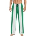 thumbnail image 1 of Top-kevin Nigeria Flag Men's Pajama Pants Sleepwear Lounge Pajama Bottoms with Pockets, S M L XL XXL, 1 of 13