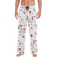 thumbnail image 1 of Top-kevin North American Bald Eagle Flag Pajama Pants Men's Pajama Bottoms Lounge Sleepwear PJs Sleep Pants S, 1 of 11