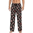 thumbnail image 1 of Top-kevin Pajama Pants for Men Sleep Lounge Pants Pjs Bottoms with Pockets, 1 of 14