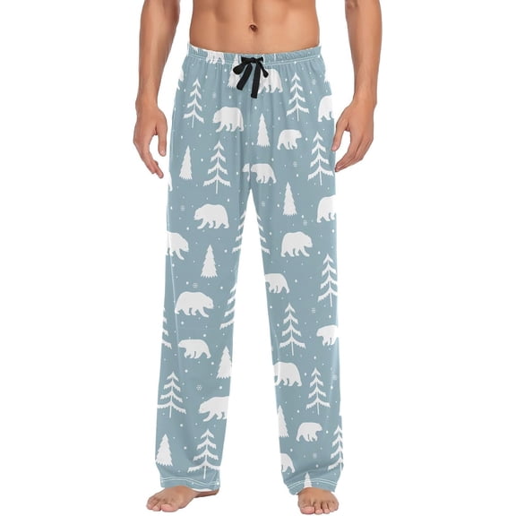 Top-kevin Penguins Pajama Pants Men's Pajama Bottoms Lounge Sleepwear PJs Casual Sleep Pants