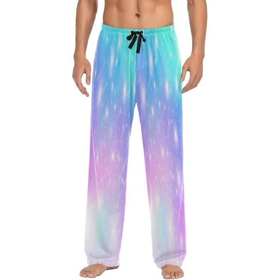 Top-kevin Red Fire Truck Pajama Pants Men's Pajama Bottoms Lounge Sleepwear PJs Casual Sleep Pants