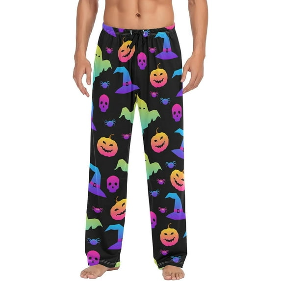 Top-kevin Red Fire Truck Pajama Pants Men's Pajama Bottoms Lounge Sleepwear PJs Casual Sleep Pants