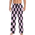 thumbnail image 1 of Top-kevin Squares Plaid Pajama Pants Checkered Men's Pajama Bottoms Lounge Sleepwear PJs Sleep Pants S, 1 of 11