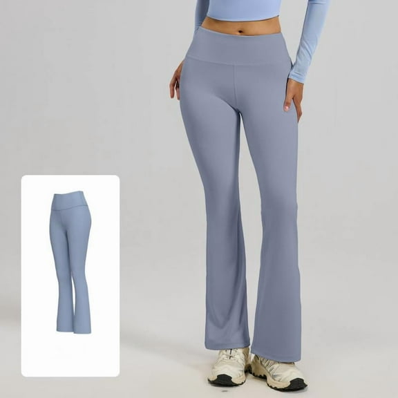 Top-kevin Unissue Hugcurve No Front Seam Flare Leggings 31"