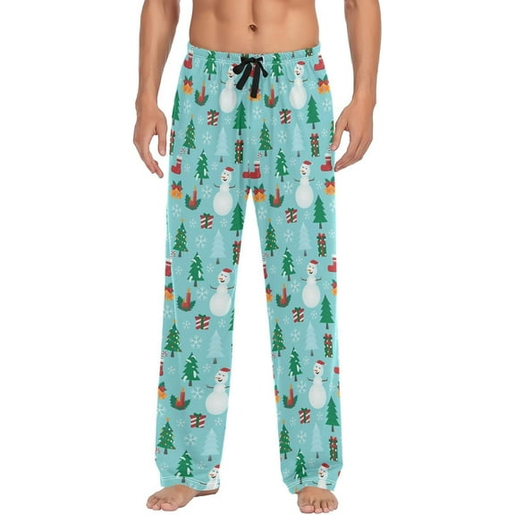 Top-kevin Valentines Day Hearts Pajama Pants Mens Lounge Pants Casual Men Pajama Bottoms with Pockets Drawstring Size S