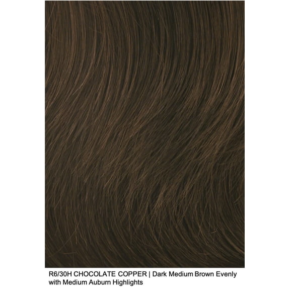 Top of Head HF Synthetic Hair Topper (Mono Base)