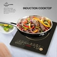 Toprated 2024 Portable Induction Cooktop with 2200W Fast Heating